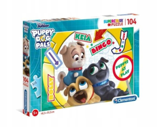 Zajačik Bing - ND17_PU-9089 Clementoni Puzzle 104EL PUPPY DOG PAL