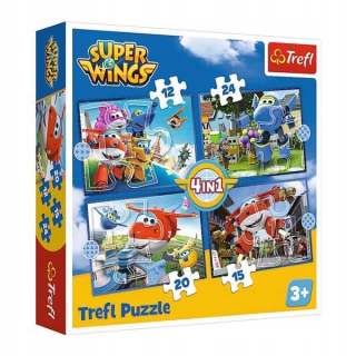 ND17_PU-9328 Puzzle 4v1 sledovanie balíček. Super