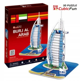 ND17_ZA-51684 3D Puzzle Burj Al Arab Building 01037