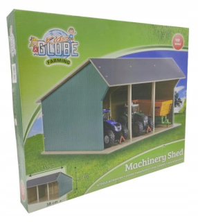 ND17_ZB-132917 Garáž pre tri veľké traktory 45x38x27cm