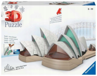 ND17_ZB-134597 3D puzzle 216el budovy v noci: Opera
