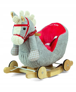 ND18_2551 Milly Mally Konik Polly - Grey-Red Horse
