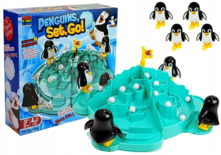 ND24_4753 Hra Penguins on the Glacier Tapping Balls