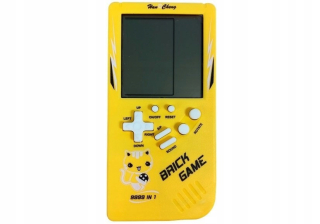 ND24_9266 elektronické hry Tetris Brick Game Yellow