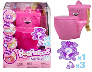 Postavička - Pooparoos prekvapenie prekvapenie ružovej toalety