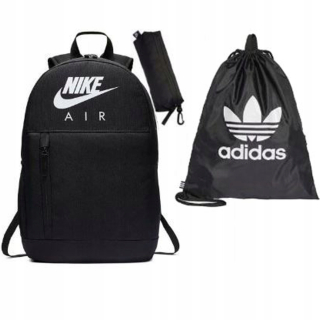 Školský batoh - Sada batohov Nike + Puzdro pre ceruzku + topánky Adidas Bag Shoes