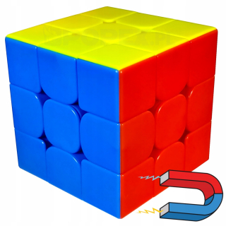 Nová magnetická kocka 3x3 rýchlo + algoritmy pl