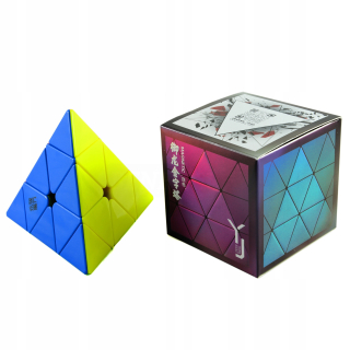 Nový magnetický kocky 3x3x3 YJ Pyraminx Farebné