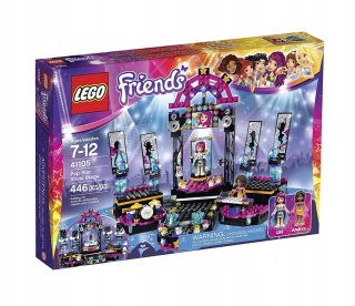Stavebnica - Nové Lego Friends 41105 Pop Stars Scene