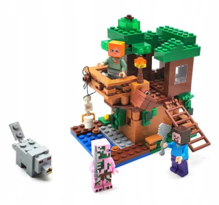Minecraft - New Bracks Minecraft Tree House STIV My World