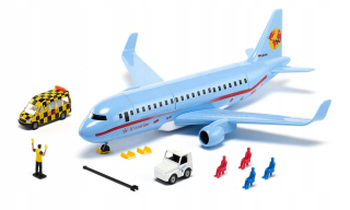 NEW !! SIKU 5402 Cestujúci lietadlo + vybavenie