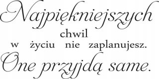 Samolepky do detskej izby - Nálepka na stenu citát Najkrajšie momenty