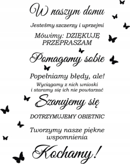 Samolepky do detskej izby - Nálepky na stenu motýľov motýľov s 10 ks.