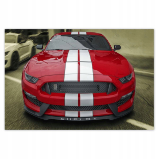 Samolepky do detskej izby - Nálepky 200x135 GT350 Ford Mustang Shelby