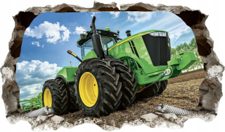 Samolepky do detskej izby - Nálepky na traktor, kombajn, poľnohospodárske stroje