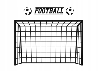 Destké samolepky - Nálepky na stenu futbal