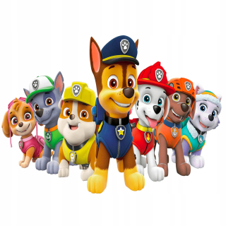 Paw Patrol - Samolepky na stenu pre dieťa psie hliadky