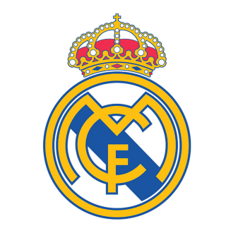Destké samolepky - Futbalové samolepky FC REAL MADRID na stenu 100 cm