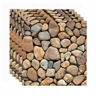 Samolepky do detskej izby - Nástenné nálepky 3D Pobol Caps 30x30cm 5 ks