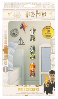 Samolepky do detskej izby - Harry Potter Rokfort nástenné nálepky set 20ks