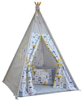 Detský domček, detský stan - Vigvam pre týpí Teepee pre deti 100 x 100 # T10