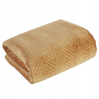 Prikrývka, prehozy na posteľ - Powel Bedspread Sofia 240x220 Medový koberec