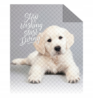 Prikrývka, prehozy na posteľ - Powel Bedspread 170x210 CM Labrador Dog