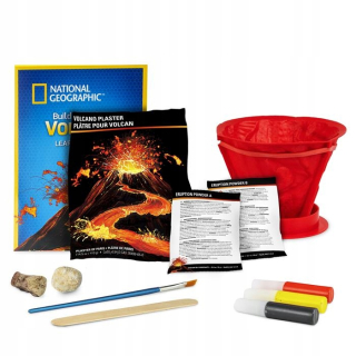 National Geographic Zostavte si svoj vlastný sopky DIY KIT