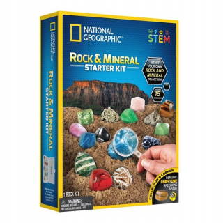 National Geographic Starter Kit horniny a minerály