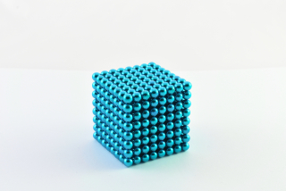 NeoCube 5mm magnetické kluby 512 tyrkysové ks