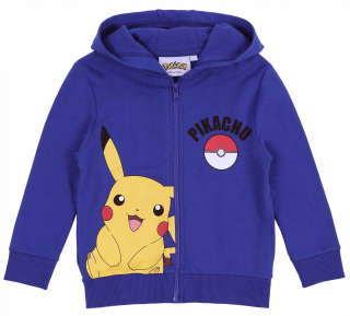 Pokémon - Modrá mikina Pokemon 3-4 roky 104 cm