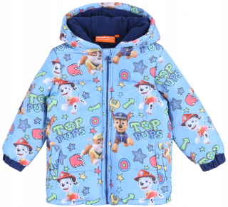 Paw Patrol - Modrá zimná bunda pes patrol 6 rokov 116 cm
