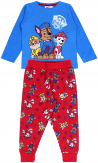 Paw Patrol - Modro-červené pyžamo PSI Patrol 110 cm