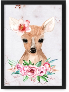 Detský obraz - Moderný obrázok Boho 33x43 plagát v rámci IKEA