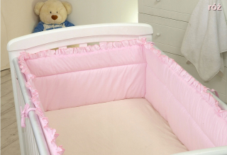 Chránič do detskej postielky - 420 chalupová podložka 70x140 tuhá tuk Amy