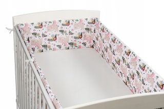 Chránič do detskej postielky - Velvet__ ochranca pre postieľku __ 30x210 Premium