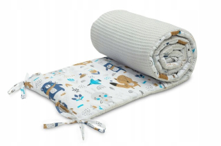 Chránič do detskej postielky - Zvieratá pre ochranu protivníkov