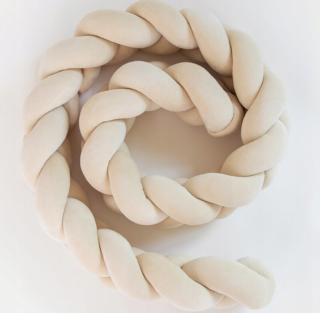 Chránič do detskej postielky - Lulumi 360 cm beige