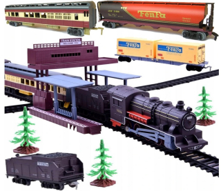 Obrovský 996cm Electric Fronta Train 1:87 1601