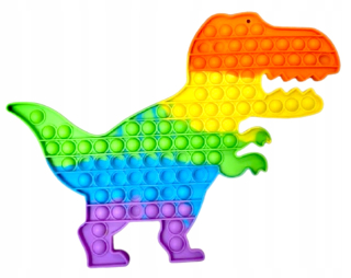 Obrovský pop it xxl dinosaurus push pop bublina popit