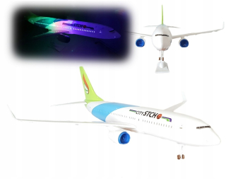 Obrovské lietadlo Bing svetlo pohon 787 cestujúcich