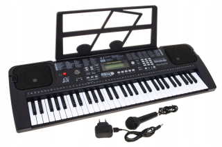 Klávesnica Organ USB MP3 61 Klávesy Mikrofón