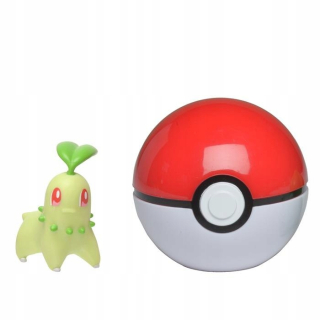 Pôvodný figúrka Pokémon Battle - Chikorita