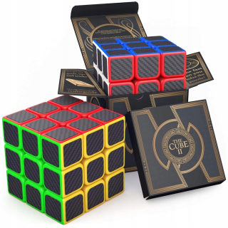 Pôvodný 3x3 kocky z uhlíkových vlákien