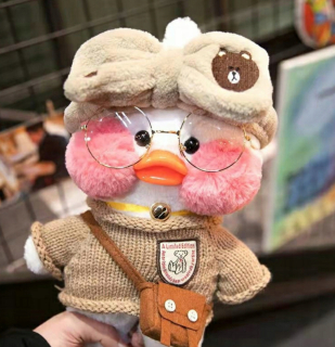 ORIGINÁLNA plyšová kačička LALAFANFAN 30cm