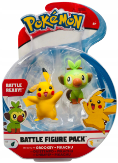 Pokémon - Pôvodný figúrky Pokémon Pikachu Grookey