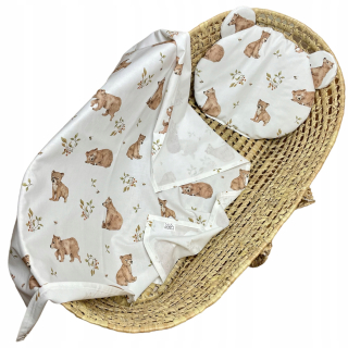 Perinky do kočíka - Minky 50x75 Cradle Set Ewox 11596