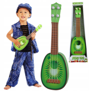 Ovocie Ukulele gitaru pre deti. Strong kivi