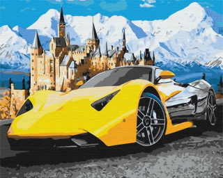 Paint It! Maľovanie po číslach. Lamborghini