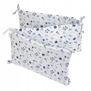 Chránič do detskej postielky - 180x30 ochranca pre priestor 12x60 lôžka